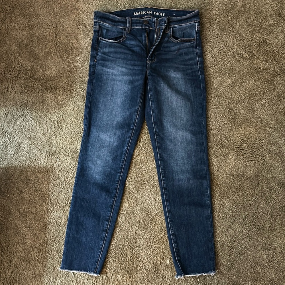 American Eagle High Rise Jegging Crop